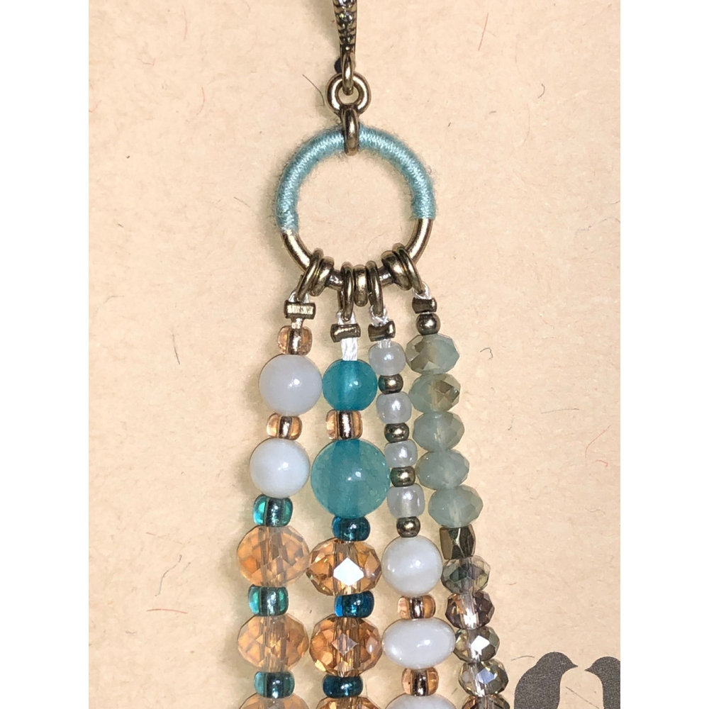 LA PLAGE TASSEL EARRINGS - E035 - Picture 4 of 6